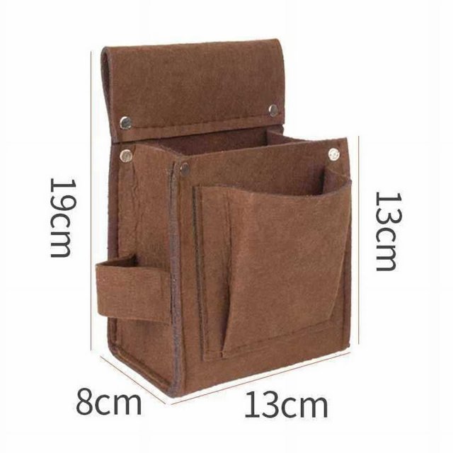 CHUANK Tool Pouch Belt Small Tool Belt Bag Portable Tool Belt Bag for Construction