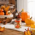 thumbnail image 4 of Tepsmf Halloween Pumpkin Glass Jar Candy Storage Container with Lid Small Gift Treat Holder Holiday Decor Prop, 4 of 7