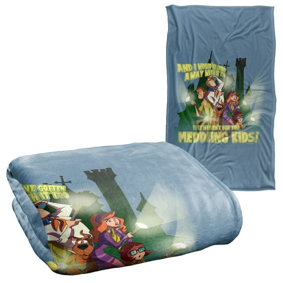 Scooby Doo Wouldve Gotten Away With Silky Touch Super Soft Throw Blanket 36" x 58"