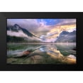 thumbnail image 2 of Keller 18x13 Black Modern Framed Museum Art Print Titled - Lake Hintersee, 2 of 5