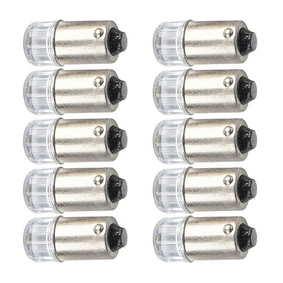 Pack of 10 12V LED Reading Bulbs for Instrument Use - White