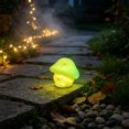 thumbnail image 6 of Diceymbol Mini Glow in The Dark Mushroom Figurines 3 Pcs Flocked Resin Fairy Garden Decor 1 Inch, 6 of 8