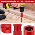 thumbnail image 3 of RKSTN Woodworking Tools Drilling Depth Stop Kit Adjustable Drill Bit Depth Limiter S, 3 of 4
