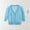 Blue, variant on Lilgiuy Cardigan Sweaters for Kids Girls Cute Solid Color V Neck Long Sleeved Thin Style Button Closure Cardigan Tops Coat Outwear for 18M-7Y
