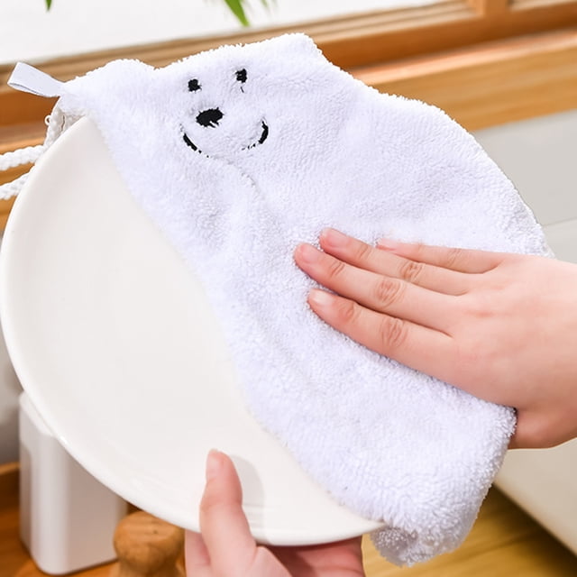 Toalla de mano, lindas toallas de mano, pequeña toalla de mano colgante, toallas de baño, características líderes en su clase