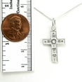 thumbnail image 3 of Wonderfully Made Psalm 139 Cross Sterling Silver Necklace - Gift Boxed with Story Card - Made in USA (20 Inch Chain), 3 of 5