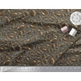thumbnail image 3 of Soimoi Gray Cotton Duck Fabric Coffee Beans Food Printed Fabric 1 Yard 42 Inch Wide, 3 of 3