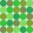 thumbnail image 1 of Ahgly Company Indoor Square Patterned Emerald Green Area Rugs, 8' Square, 1 of 6