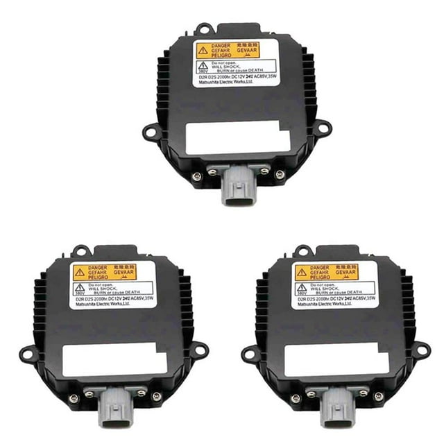 3X D2S D2R Xenon Ballast HID Control Unit 28474-89904 for Infinit,3 x Xenon light control unit,black