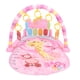 thumbnail image 3 of Gimnasios para bebés, tapetes de juego, educación temprana, desarrollo sensorial, piano de pie, tapete de actividad musical para bebés y niños pequeños, color rosa, 3 of 15
