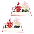 thumbnail image 4 of 2Pcs Mother's Day Cards 3D Greeting Cards Creative Blessing Cards Birthday Gift, 4 of 8