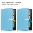 thumbnail image 2 of Dteck Case for 7" All-New Kindle Paperwhite (12th Generation, 2024) and Kindle Colorsoft Signature Edition - Slim Lightweight Shell PU Leather Protective Cover with Auto Sleep/Wake, Skyblue, 2 of 8