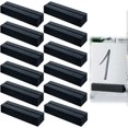 thumbnail image 1 of IONPSHG 12 Pcs Wood Place Card Holders, Table Number Holders, Sign Holders Card, Stands Table Menu Picture Card Holder, Mini Table Sign Holders for Number Signs Picture Wedding Parties Events (black), 1 of 7