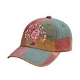 thumbnail image 2 of YYDENG Vintage Floral Print Adjustable Baseball Cap Lightweight Breathable Soft Fabric Vintage Patchwork Sun Hat Multi Floral Color Options For Outdoor Gardening Beach Travel Daily Street Headwear, 2 of 9