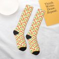 thumbnail image 4 of Daiia Sports Socks Maple Leaves1 Printed Novelty Crew Socks for Men Women Knee High Socks Cotton Socks Soft & Breathable Support Unisex Socks, 4 of 9