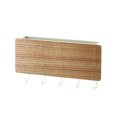 thumbnail image 1 of Toystoory Colgador trasero para puerta, herrajes decorativos, organizador de artículos diversos multifuncional, estante colgante sin Almacenamiento y organización del hogar Color de madera maciza., 1 of 6