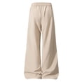 thumbnail image 4 of Kctiaxy Mens Oversized Sweatpants Elastic Waist Drawstring Cargo Joggers Solid Lounge Pants, 4 of 9
