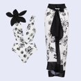 thumbnail image 1 of Maillot de Bain une Pièce pour Femmes avec Jupe de Plage Paréo Imprimé Floral Rétro Ensemble Bikini Deux Pièces, 1 of 5