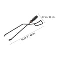 thumbnail image 3 of KONTONTY Fire Charcoal Clamp Heavy Duty Tongs 1Set for Grilling Tools, 3 of 8