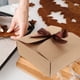 thumbnail image 2 of Cajas de regalo de 20 piezas Cajas de regalo de papel Kraft Cajas de embalaje de regalo Cajas cuadradas Cajas de embalaje vacías, 2 of 3