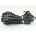 thumbnail image 4 of U8MO 11 Yards Black Flat Braided Bolo Faux Leather String Jewelry Cord Rope 5X1mm, 4 of 8