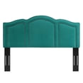 thumbnail image 3 of Modway Cecilia Full/Queen Performance Velvet Headboard in Teal, 3 of 10