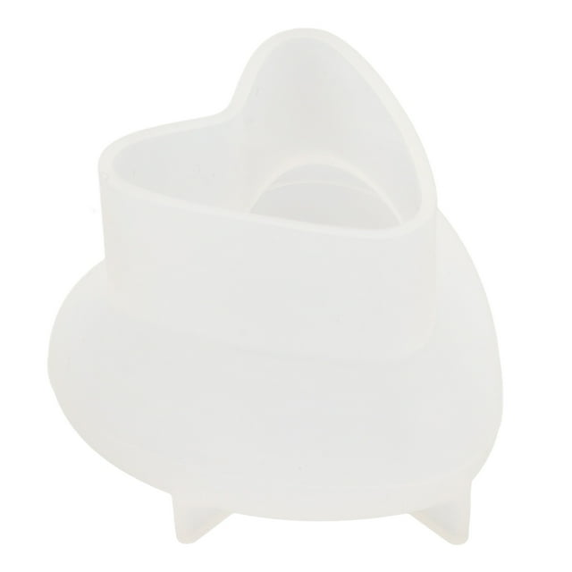 Cabinet Knob Silicone , Drawer Handle Silicone Love Heart Shape Reusable For Aromatherapy Candle