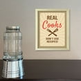 thumbnail image 3 of Designs ByLITA Real Cooks Don't Use Recipes!, 5 x 7 Black Framed Wall Art Print | Funny Home Decor, 3 of 7