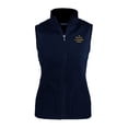 thumbnail image 2 of Women's Cutter & Buck Navy Notre Dame Fighting Irish Play Like A Champion Today Cascade Eco Sherpa Fleece Full-Zip Vest, 2 of 3