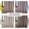 thumbnail image 3 of Mauve Heritage Plush Velvet Curtain (1 Panel), Mauve, 50W X 108L, 3 of 12