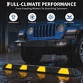 thumbnail image 4 of 72" Heavy Duty Rubber Parking Curb, Rubber Wheel Stopper - 6-Foot Parking Curb for Garage, Driveway & Parking Lots | Protects Cars, Trucks, SUVs,1 Pack, 4 of 6