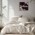 thumbnail image 3 of Canvas Print Wall Art Oil Paintings Farm Daisy Floral on Brown Wood Picture Prints Artwork for Living Room Kitchen Bathroom Bedroom,Stretched and Framed Ready to Hang,Memorial Day Blue Red Buffalo, 3 of 9