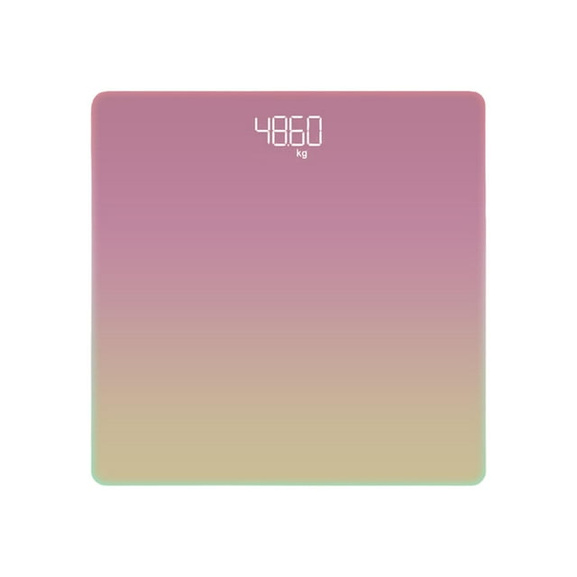 Báscula de peso digital jinwen de baño 400 Violeta Escala inteligente