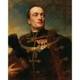 thumbnail image 2 of Gyula von Benczur 20x24 Black Ornate Framed Double Matted Museum Art Print Titled: Portrait of an Officer (1919), 2 of 5