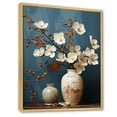 thumbnail image 2 of Designart "Nostalgic Dogwood Memories II" Dogwood Floater Framed Canvas Art Print, 2 of 5