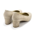 thumbnail image 5 of Eric Michael Women's Abby Classic Style Suede Heels, Taupe,5 M US, 5 of 7