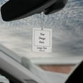 thumbnail image 3 of asddcavvf Custom Car Rear View Hanging Ornament With Any Photo & Text Dog & Cat Photo Pendant for Car 5 Style Options Stain Glass Window Flowers, 3 of 3