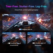 KTC H27T6 27 QHD 210Hz Gaming Monitor, 1440P Monitor with SpeakersFast IPS, 1ms, HDR400, FreeSync & G-Sync Compatible, VESA, Tilt & Swivel & Height Adjustable, 1440P, Black