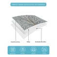 thumbnail image 4 of Quilt King Size Bedding Set, Forest Woodland Reversible Summer Quilt 3 Pieces, Steel Blue Trees Shadows Lightweight Bedspreads Coverlets with 2 Pillow Shams for All Seasons, 4 of 5