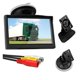 thumbnail image 1 of Monitor de pantalla de 5 pulgadas 800x480 Tft con soporte de montaje dual para coche Afortunado Sencillez, 1 of 5