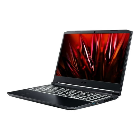 Acer Nitro 5 AN515-57 - Intel Core i7 11800H / 2.3 GHz - Win 10 Home 64-bit - GF RTX 3050 Ti - 16 GB RAM - 512 GB SSD - 15.6" IPS 1920 x 1080 (Full HD) @ 144 Hz - Wi-Fi 6 - shale black - kbd: US Intl