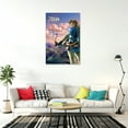 thumbnail image 3 of The Legend Of Zelda: Breath Of The Wild - Gaming Poster (Link / Hyrule Landscape) (Size: 24" x 36"), 3 of 3