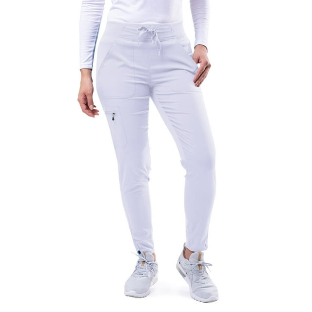 Adar Pro Scrubs for Women - Ultimate Yoga Jogger Scrub Pants
