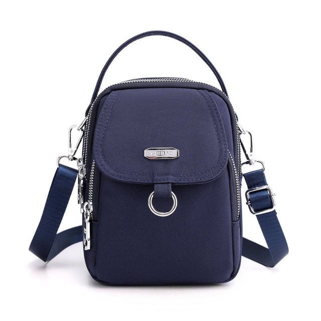 Bolsas para las Mujeres Bolsa de Teléfono Móvil de Compartimento Múltiple, Bolsa de Cuerpo Transversal de las Mujeres, Paño Casual, Bolsa de Hombro de las Mujeres Bolsa de Mensajero para las Mujeres