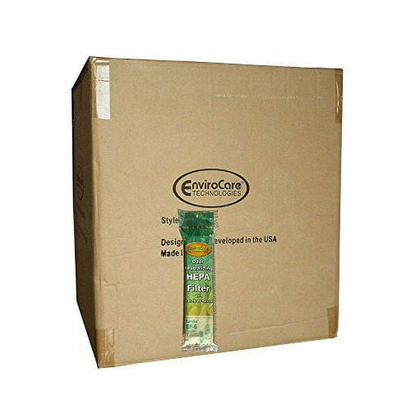 1 Case (50 pkgs) Compatible with Eureka EF-6 #69963 HEPA Filter Airspeed Upright Vacuum Cleaner
