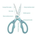 thumbnail image 2 of Generic Nordic Pink Multi-Purpose Kitchen Shears - Stainless Steel Heavy-Duty Poultry Scissors with Card Slot, Ergonomic Handle, and Protective Cover for Meat, Fish, Herbs, and More, 2 of 6