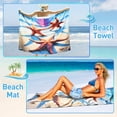 thumbnail image 4 of Tirrinia Lightweight Beach Poncho Towel with Hood for Adult, Quick Dry, Travel Surfer Pool, 4 of 7