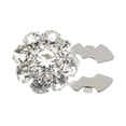 thumbnail image 2 of KLKCMS Decorative Rhinestone Button Cover DIY Decoration Clip on for Dress Suit Hat, 2 of 9