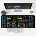 thumbnail image 4 of Dianhelloya Grand Tapis de Souris Antidérapant avec Raccourcis Excel, Word, PPT pour Utilisateurs Windows - Tapis de Bureau en Caoutchouc Premium, Design Imperméable, Organisateur d'Espace de Travail 90x40cm pour Bureau et Jeux, 4 of 8