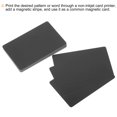 thumbnail image 4 of 200 Pack Blank Cards 30mil ID Cards for ID Badge Printer, Black, 4 of 6